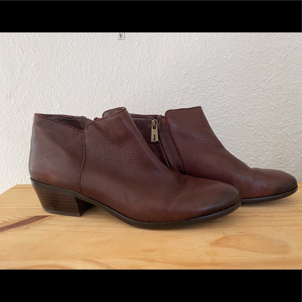 Sam Edelman Dark Brown Petty Boots Size 8